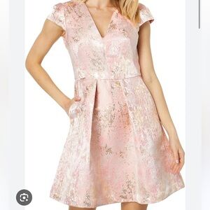 Vince Camuto Jacquard Dress